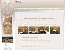 Tablet Screenshot of jamesdurbinjewelry.com